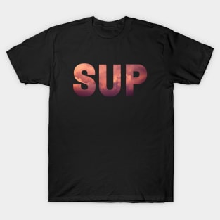 Sup Sunset Clouds T-Shirt